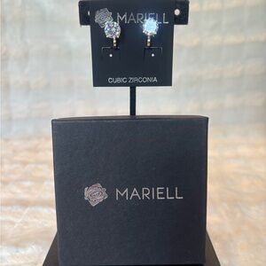 Gold  Cubic Zirconia Earrings